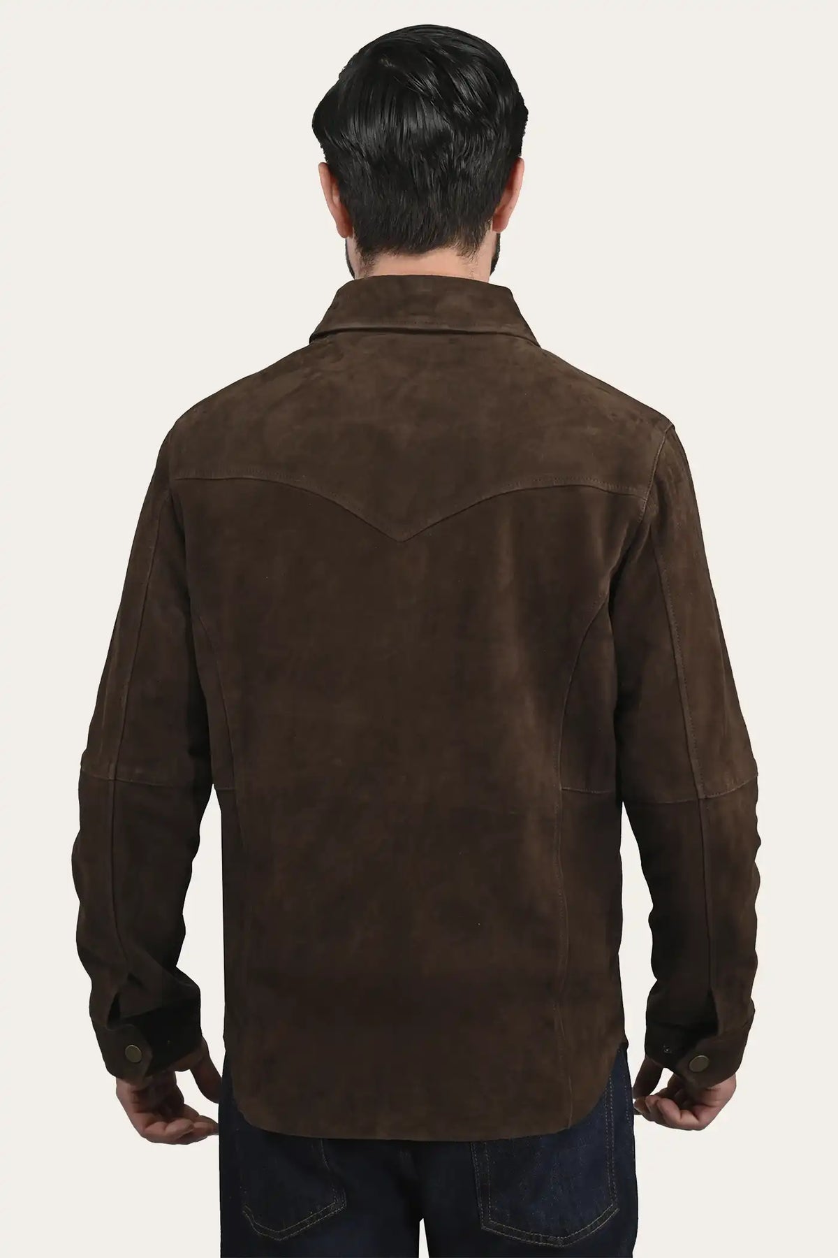 Authentic And Original Suede Shacket