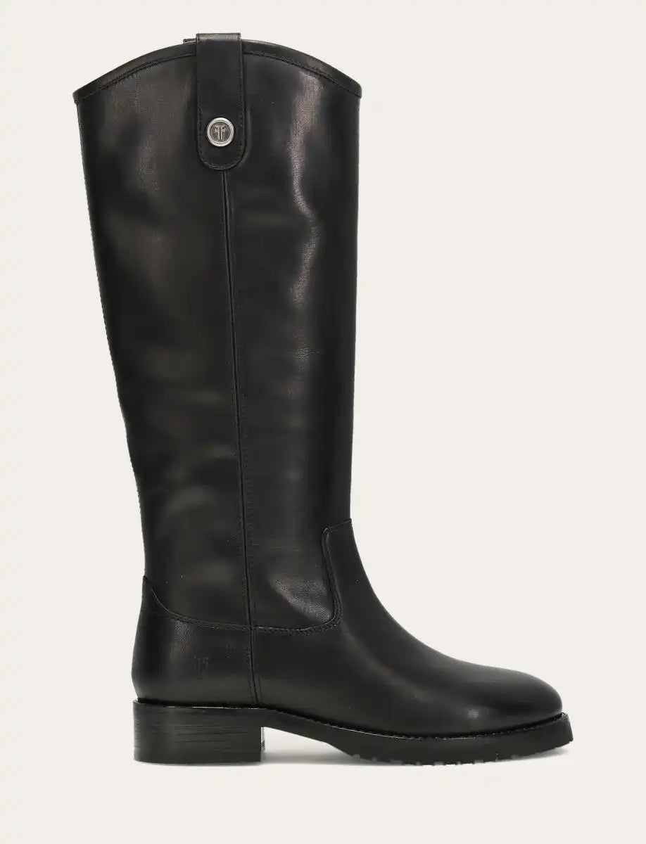 Melissa Lug Button Tall Wide Calf