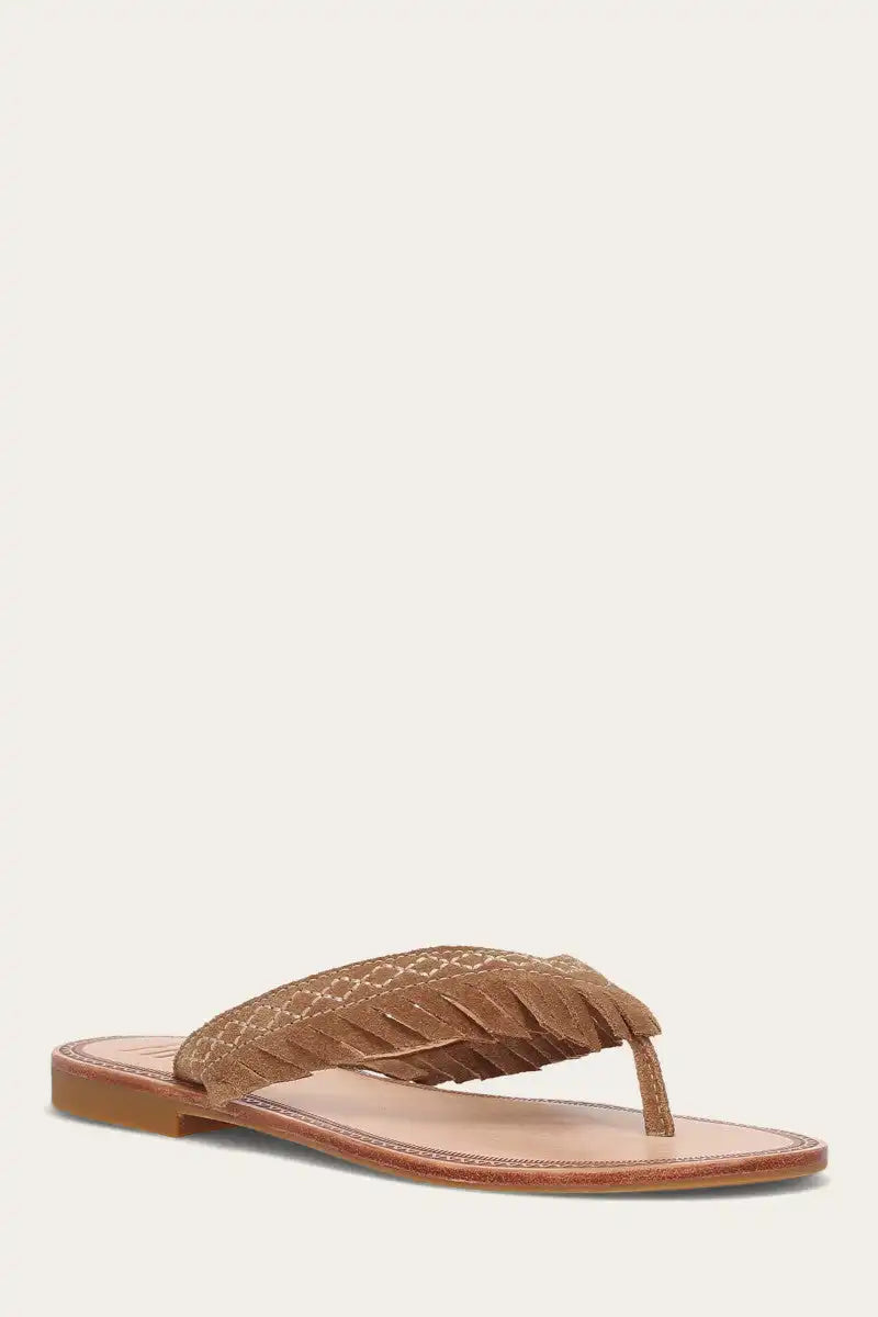 Ava Fringe Sandal - Pre-Loved