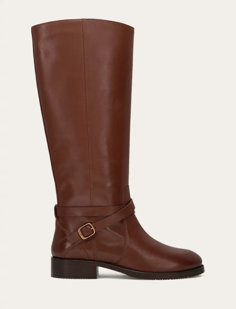 Melissa Belted Riding Wide Calf