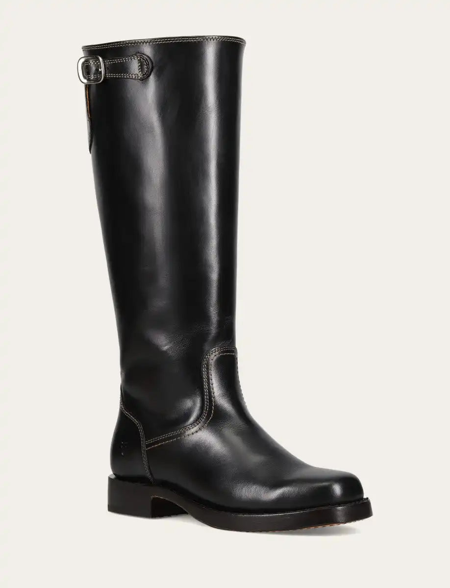 Campus Low Heel Tall Riding Wide Calf