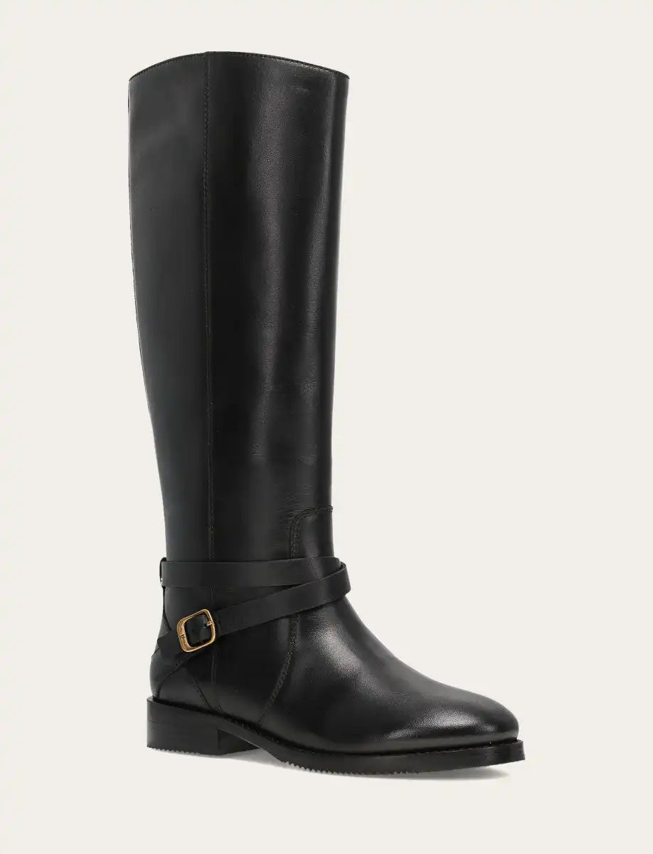 Melissa Belted Riding Wide Calf