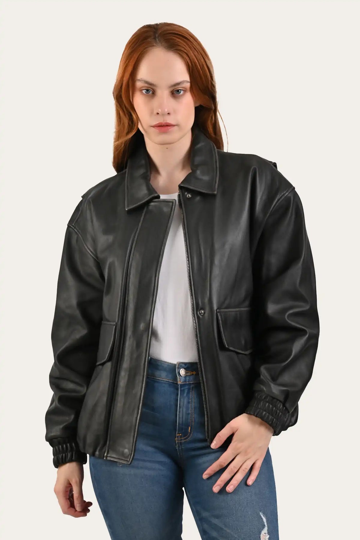 Harper Oversized Bomber