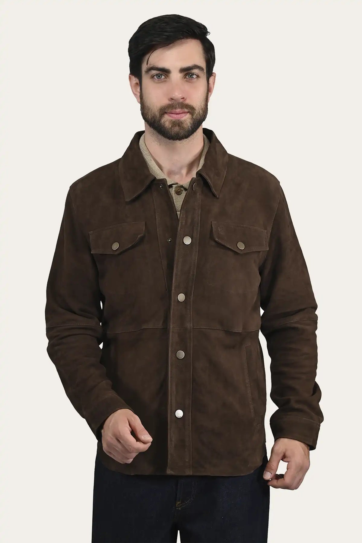 Authentic And Original Suede Shacket