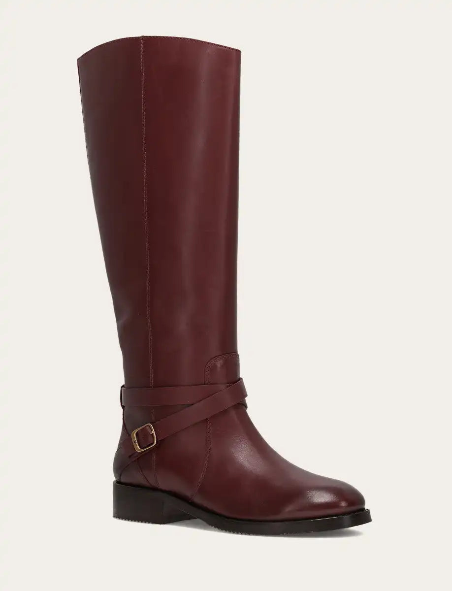Melissa Belted Riding Wide Calf